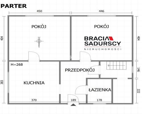 Dom z działką 11ar, Rudawa, widok na lasy