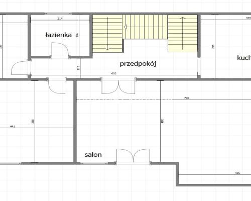 Dom mieszkalny, trzykondygnacyjny