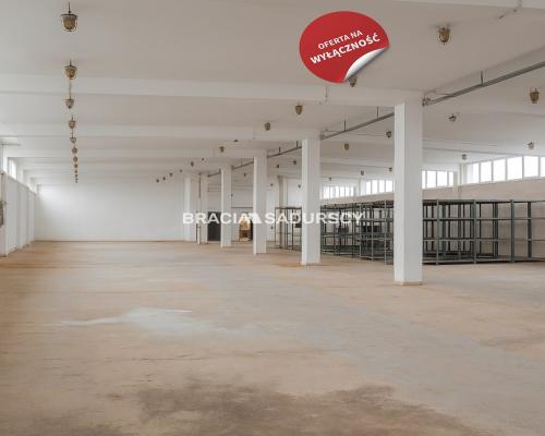 Hala mag. - prod. pow. 860 m2 w centrum Proszowic!
