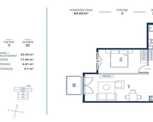 Gotowa inwestycja - metraże od 39 m2, Kraków