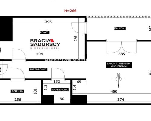 Nowe mieszkanie/ 2 pokoje / dojazd do S7