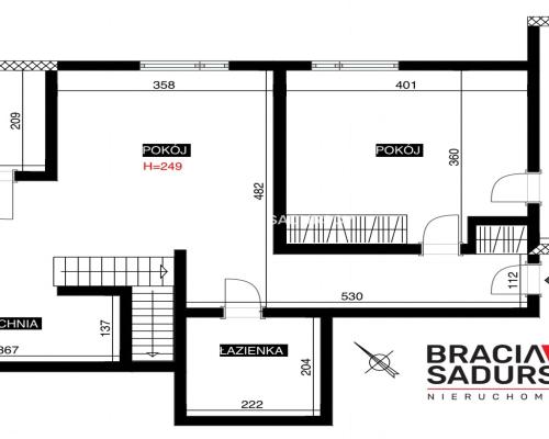 Przestronne mieszkanie z dużym tarasam / parking