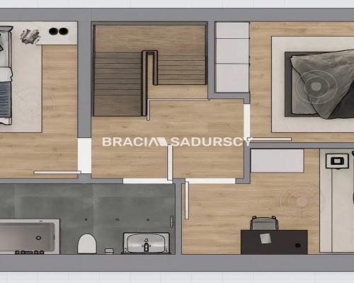 DOM / MIESZKANIE 60M2 4 POK OGRÓDEK MNIKÓW