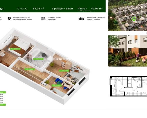 Nowa Pradolina mieszkaniez 2 poziomowe