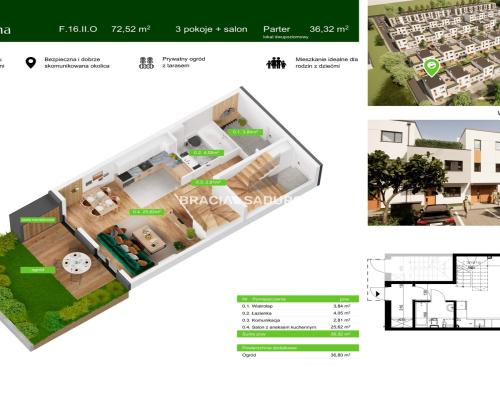 Nowa Pradolina mieszkaniez 2 poziomowe