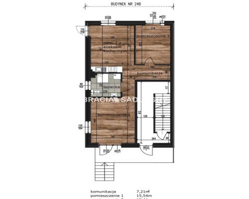mieszkanie ul. Myśliwska stan deweloperski