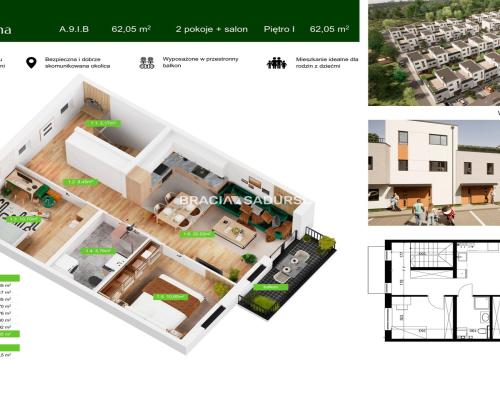 Nowa Pradolina mieszkanie z ogródkiem