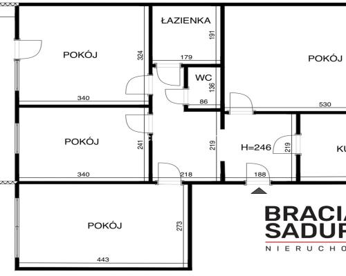 Funkcjonalne 4 pok. mieszkanie w Czyżynach!