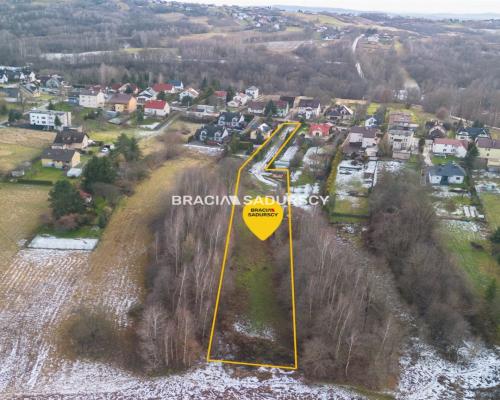 Działka w Skawinie, zieleń, lasy