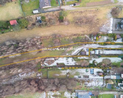 Działka w Skawinie, zieleń, lasy