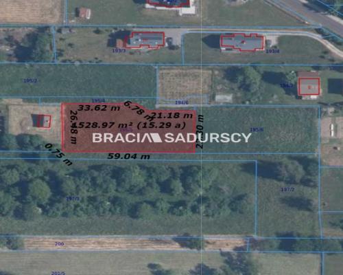 Działka budowlana o pow. 34a w Kleszczowie