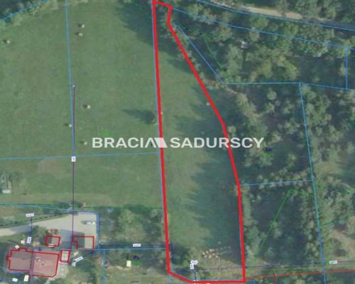 Działka budowlana w Winiarach k/Dobczyc