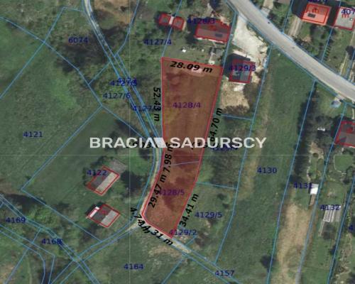 Działka budowlana w Skawinie