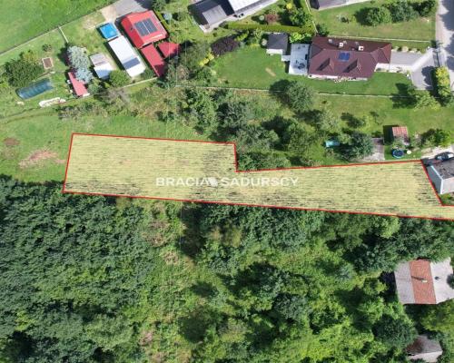 Działka budowlana Siercza. gm Wieliczka