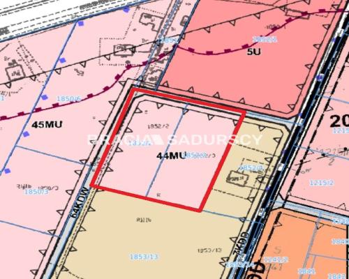 Działka budowlana w Głogoczowie gm. Myślenice