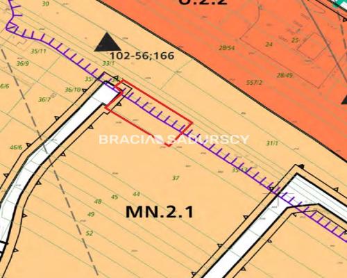 działka budowlana w Krakowie - Bronowice
