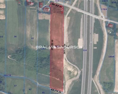 Działka budowlano-rolna w Lipnej Woli k/Słomnik