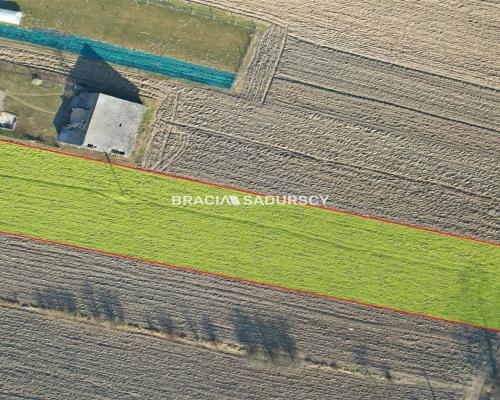 Popędzyna działka z możliwośćią uzyskania wz