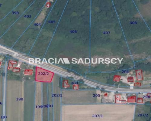 Ispina piękna działka budowlana 866 m2