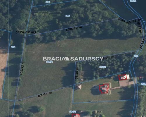 Widokowa działka budowlana w Głogoczowie