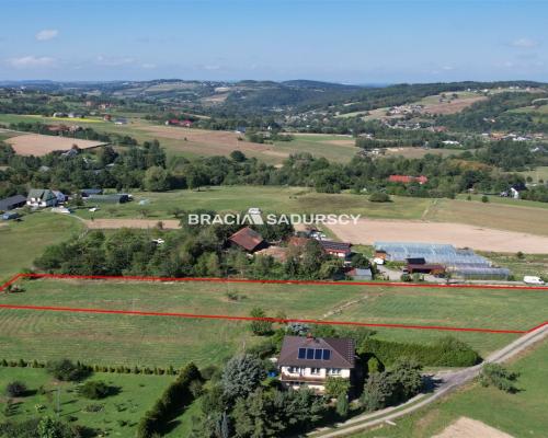 DZIAŁKA BUDOWLANA SZYK 47 A PŁASKA WIDOKOWA UZBRO.