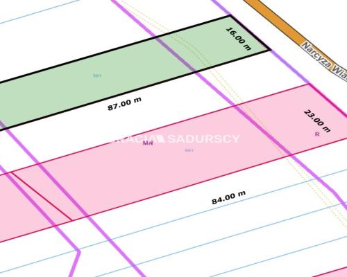 Działka budowlana o pow. 18 ar. w Krakowie.  
Przedmiotem oferty jest nieruchomość gruntowa niezabudowana o nr ew.  54/1  położ