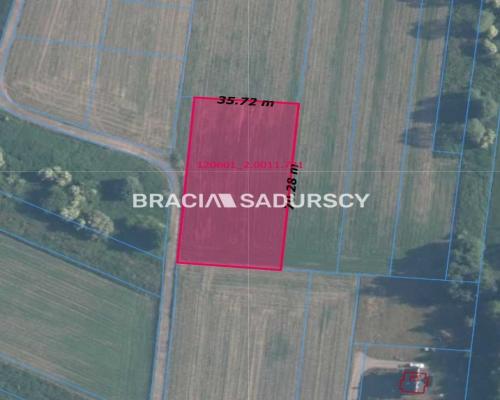 Działka z pozwoleniem na budowę w Wołowicach!