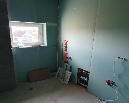 Nowe domy w spokojnej dzielnicy Rybnika.