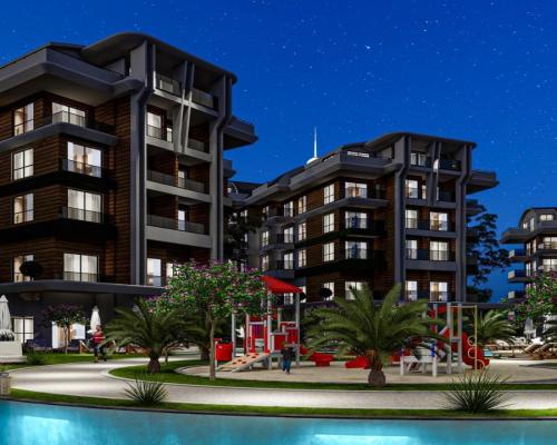 Nowoczesne apartamenty w Alanyi - dzielnica OBA