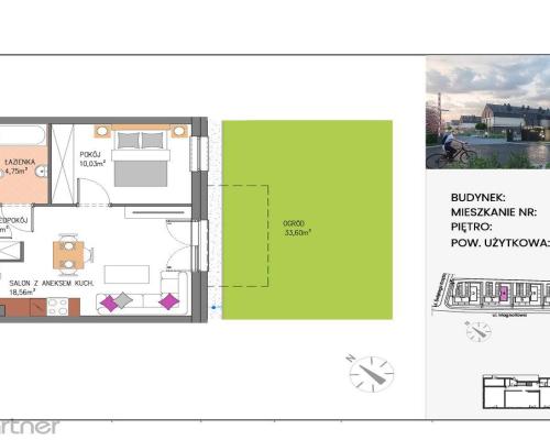 Mieszkanie, ogródek, komórka i parking w cenie!