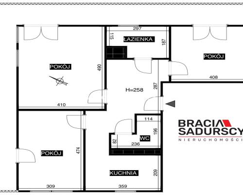 SŁONECZNE 3-POKOJOWE W ATRAKCYJNEJ LOKALIZACJI