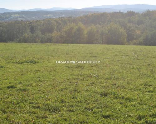 Widokowa dziaałka w Dziekanowicach gm.Dobczyce