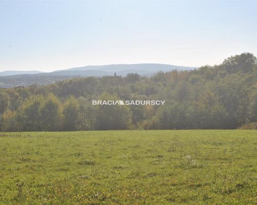 Widokowa dziaałka w Dziekanowicach gm.Dobczyce