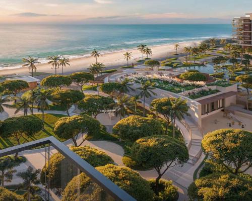 Apartamenty z prywatną plażą