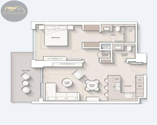 Apartamenty z prywatną plażą