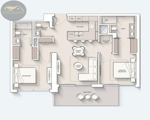 Apartamenty z prywatną plażą