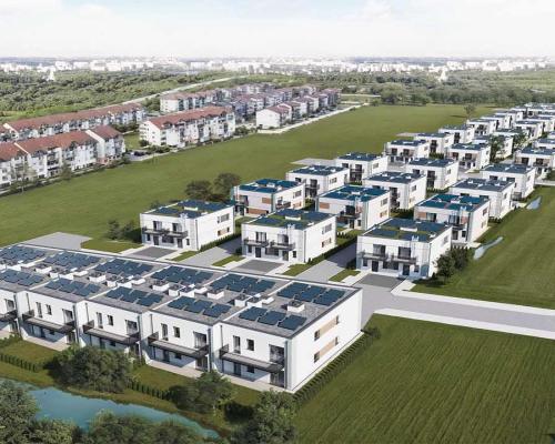 Energooszczędny BLIŹNIAK z ogródkiem - Jagodno