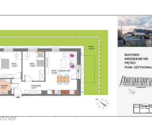 Mieszkanie, ogródek, komórka i parking w cenie!