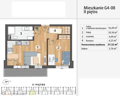 Gotowe do odbioru • PKP 300 m • Balkon • Smolec