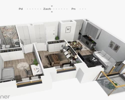 Mieszkanie 3-pokojowe z widokiem na rzekę!