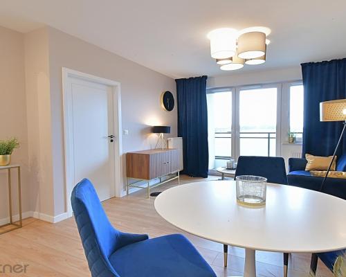 Stylowe 2 pokoje z balkonem, z widokiem na zieleń