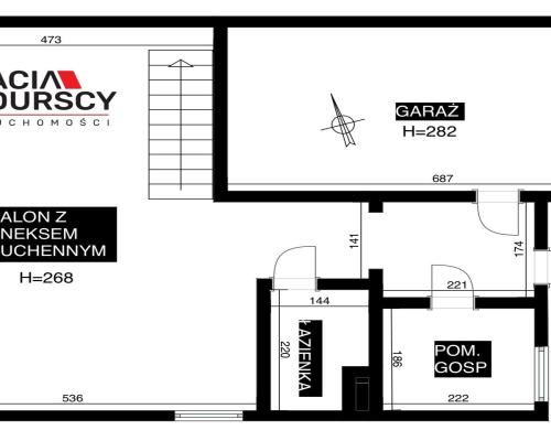 Bliźniak w Sidzinie/ładny ogródek/garaż/do wejscia
