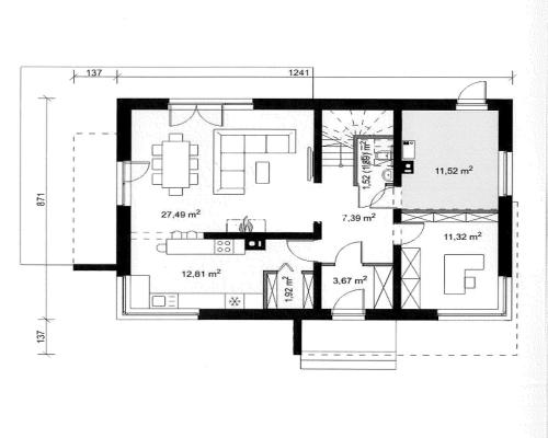 DOM POD LASEM NA WIDOKOWEJ DZIAŁCE