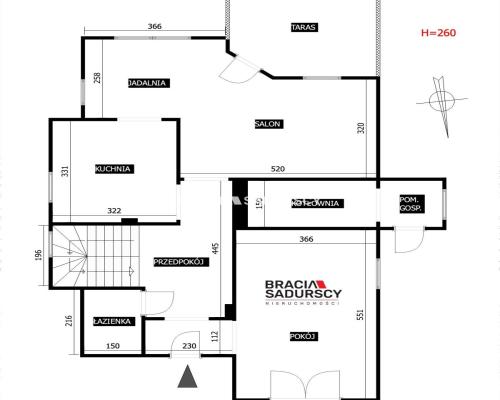 Dom jednorodzinny 138 m² – piękna działka 18 a