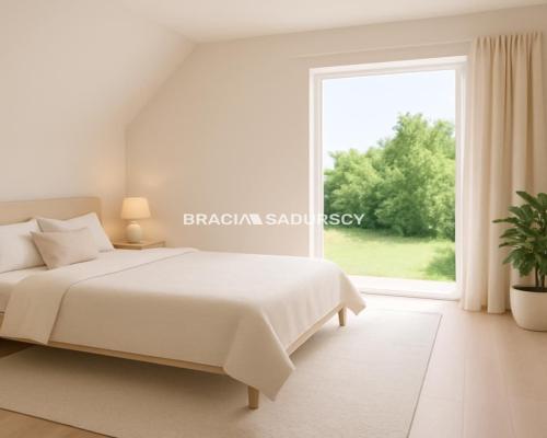 Dom z widokiem na Jezioro Dobczyckie.