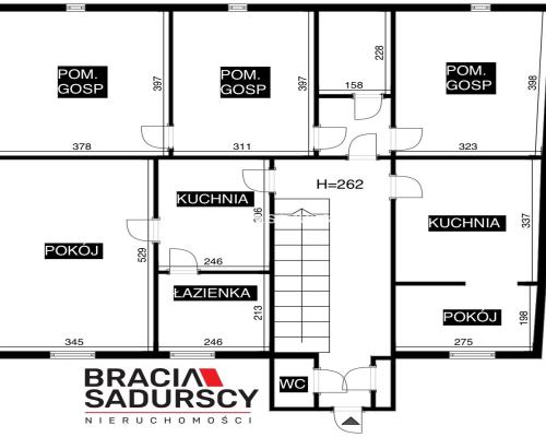 Dom z potencjałem inwestycyjnym- Krk Płaszów
