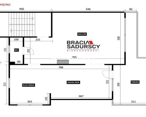 Przegorzały, dom bliźniak 5 pokoi, balkony