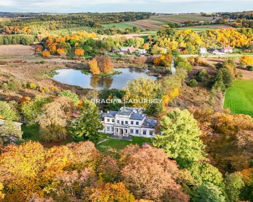 Pałac w Sancygniowie — Park, Staw, Sad, Historia!