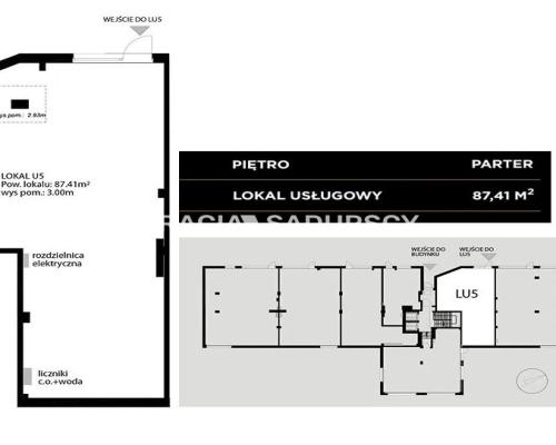Parter + witryna + miejsce postojowe – nowe lokale