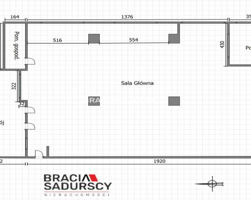 Do wynajęcia lokal biurowy typu open space o pow. ~300m2 z możliwością podziału. 
 
P&oacute;łnocna część Krakowa gdzie niebawe
